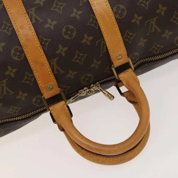 LOUIS VUITTON Monogram Keepall 45 Boston Bag M41428 LV Auth 126875 - Picture 8 of 14